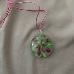 🌻Murano glass pendant necklace